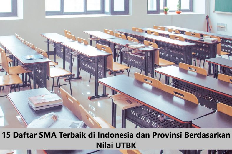 15 Daftar SMA Terbaik di Indonesia dan Provinsi Berdasarkan Nilai UTBK1