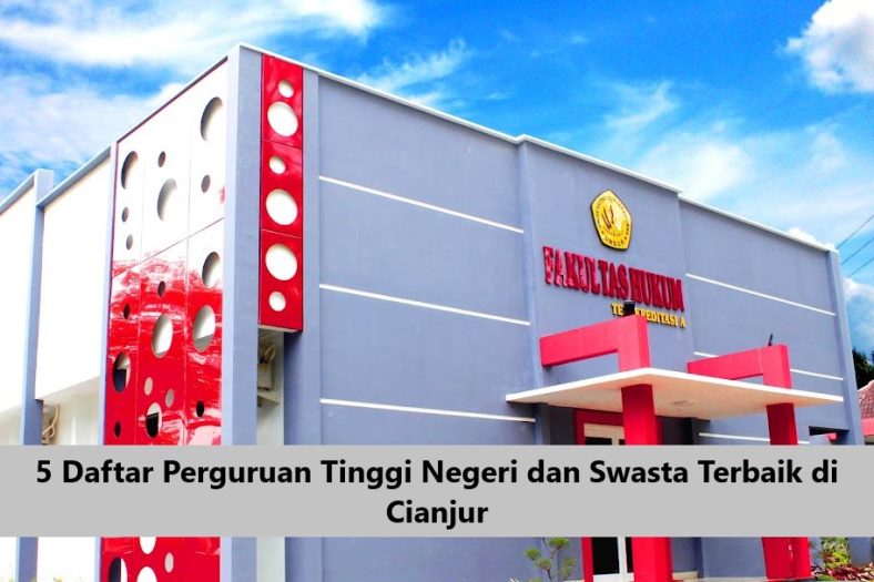 5 Daftar Perguruan Tinggi Negeri dan Swasta Terbaik di Cianjur